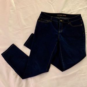 Michael Kors Dark Wash Skinny Jeans
